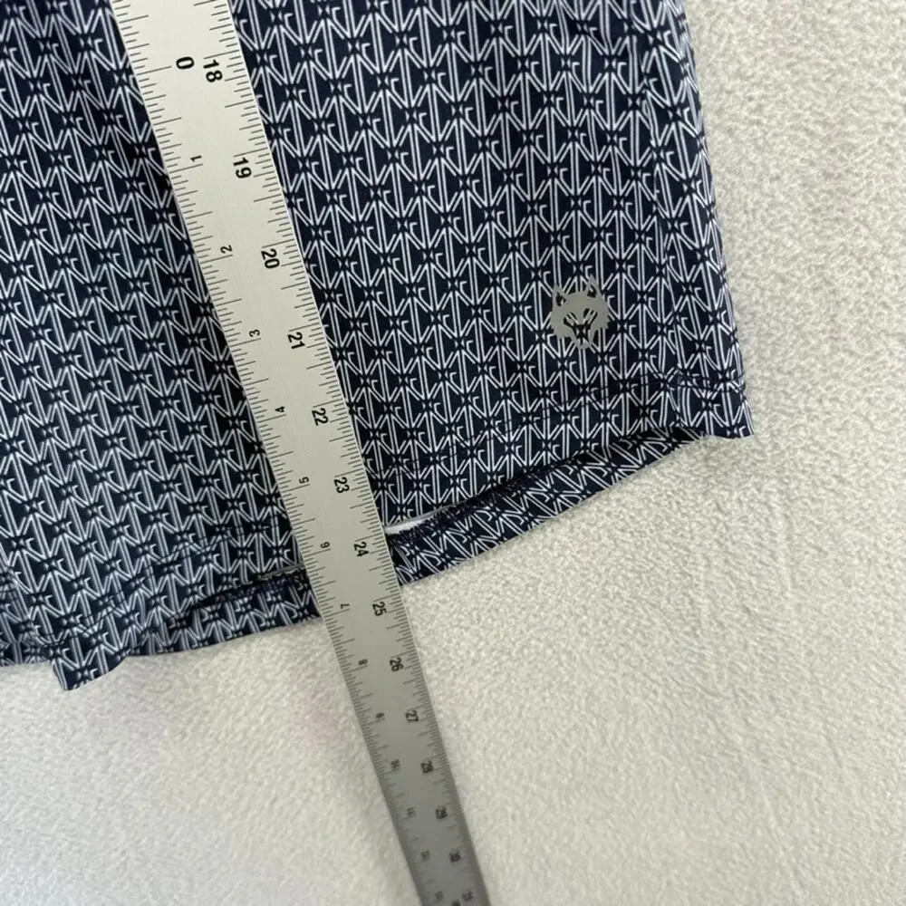 Greyson Polo Shirt Womens Medium Blue Rocket Mortgage Detroit Monogram Golf NEW - Picture 8 of 11